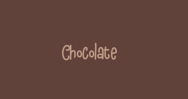 Chocolate Crispy font thumbnail